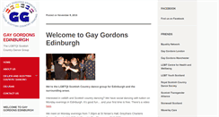 Desktop Screenshot of gaygordonsedinburgh.com