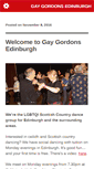 Mobile Screenshot of gaygordonsedinburgh.com